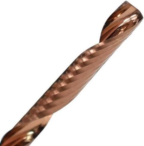1pcs End Mill CNC Router Bit 4/6/8/10/12mm Shank Single Flute Milling Cutter for Metal Aluminum MillIng Tool(4x8) in Saudi Arabia