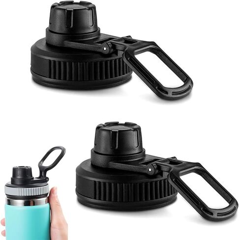 غطاء بديل لـ CamelBak Chute Mag & Eddy، قطعتان من غطاء زجاجة مياه مانعة للتسرب وخالية من BPA، مناسب للرياضة والسفر والمشي لمسافات طويلة والتخييم in Kuwait