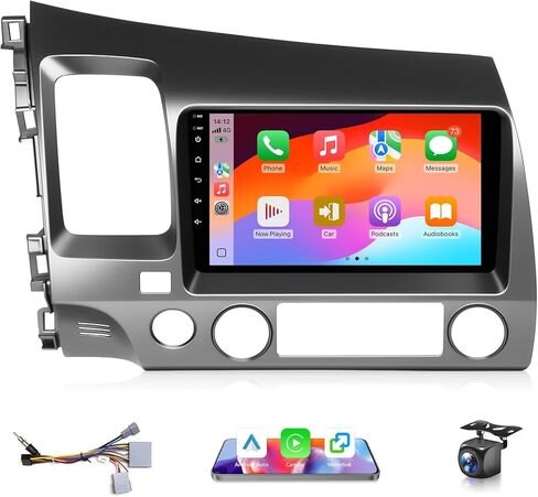 4G+64G Car Stereo for Honda Civic 2006 to 2011 Radio Apple CarPlay in Saudi Arabia