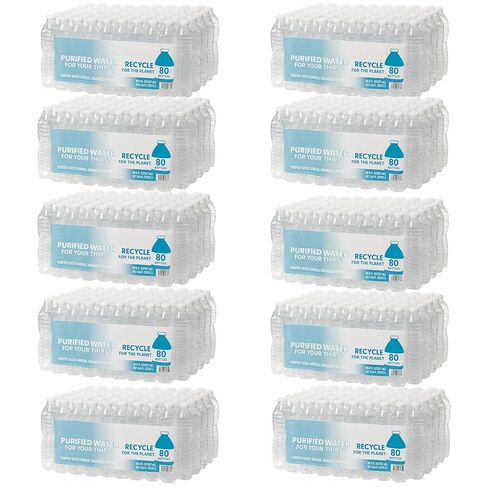 Purified Bottled Water 8 fl. oz., 80 pk. TOTAL 160 BOTTLES in Saudi Arabia