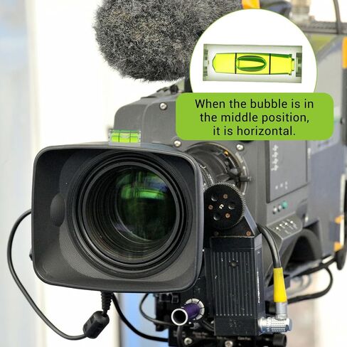 8 PCS Small Bubble Level Bullseye Spirit Level Mini Square Circular Measuring Leveling Tool for String Line for Camera Phonograph Turntable Tripod Frame Drill 1.57x0.59 in & 1.25x0.47in in Saudi Arabia