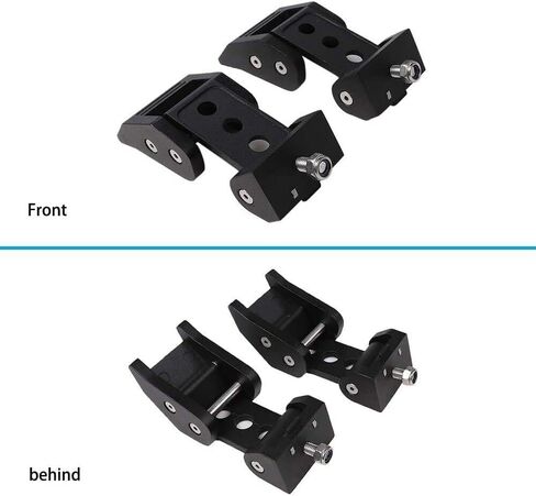 مجموعة مزلاج غطاء المحرك 2 قطعة مجموعة قفل القفل من سبائك الفولاذ المقاوم للصدأ والألومنيوم Hlhclfjwt9Ehf in Kuwait