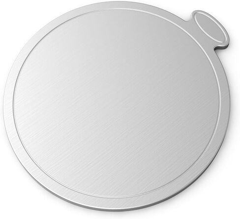 80 قطعة من ألواح الكيك الدائرية الصغيرة مقاس 4 بوصات من هوليس للكب كيك وتزيين حلوى الكيك، فضي 9 سم in Kuwait