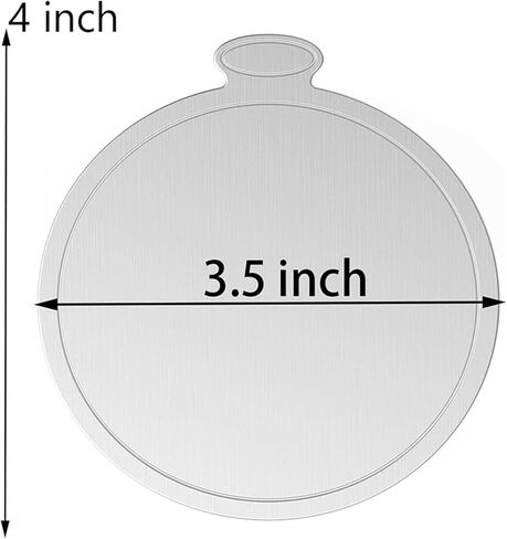 80 قطعة من ألواح الكيك الدائرية الصغيرة مقاس 4 بوصات من هوليس للكب كيك وتزيين حلوى الكيك، فضي 9 سم in Kuwait