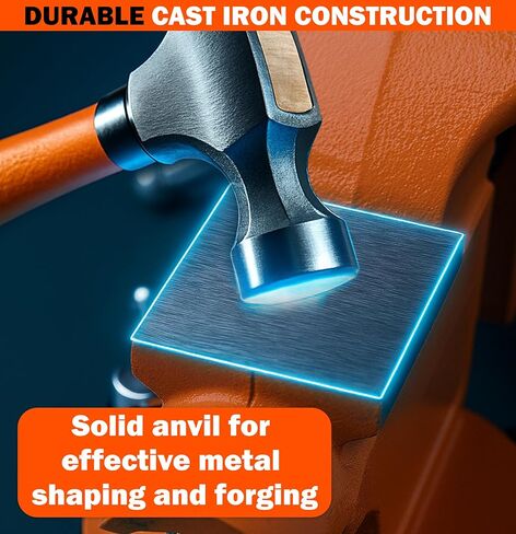 ملزمة منضدية من الفولاذ AV مقاس 4-1/2 بوصة مع قاعدة قفل دوارة مرنة بزاوية 240 درجة وسندان، منجلة عمل متعددة الأغراض عالية القوة شديدة التحمل، منضدة عمل من الحديد الزهر للأعمال الخشبية والحفر وقطع الأنابيب in Kuwait