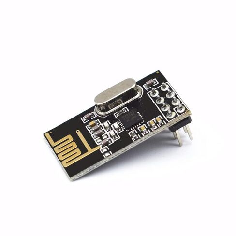 وحدة إرسال واستقبال RF NRF24L01+ 2.4 جيجا هرتز - نطاق لاسلكي 1 كم مع واجهة PA/LNA وSPI لـ Arduino/Raspberry Pi/Drone/IoT/التحكم الصناعي in Kuwait