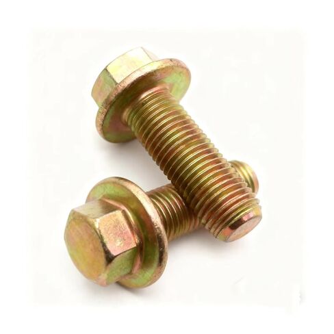 10.9 Grade JIS M12-1.25x30 Hex Flange Bolts - UNF Fine Thread, Full Threaded (8) in Saudi Arabia