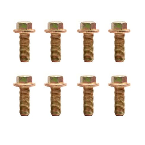 10.9 Grade JIS M12-1.25x30 Hex Flange Bolts - UNF Fine Thread, Full Threaded (8) in Saudi Arabia