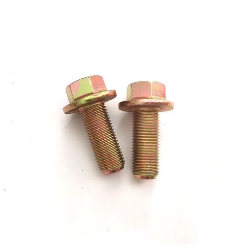 10.9 Grade JIS M12-1.25x30 Hex Flange Bolts - UNF Fine Thread, Full Threaded (8) in Saudi Arabia