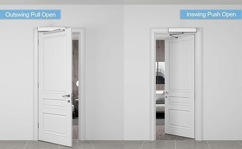 Olideauto Automatic Electric Swing Door Opener, Commercial Door Operator Electric Motorized Open and Close with 2PCS Exit Buttons in Kuwait