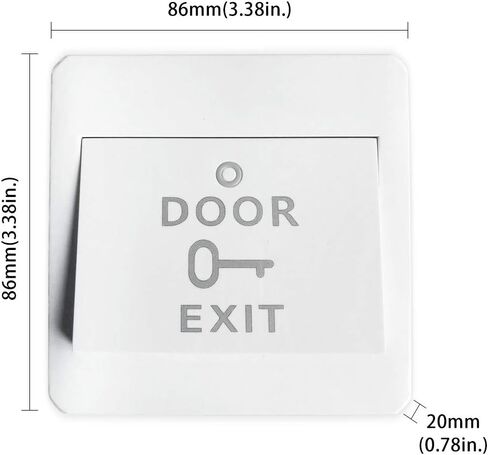 Olideauto Automatic Electric Swing Door Opener, Commercial Door Operator Electric Motorized Open and Close with 2PCS Exit Buttons in Kuwait
