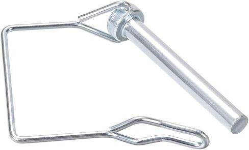uxcell Shaft Locking Pin w Ear - 9mm x 70mm Coupler Pin for Farm Trailers Wagons Lawn Garden in Square 2Pcs in Saudi Arabia