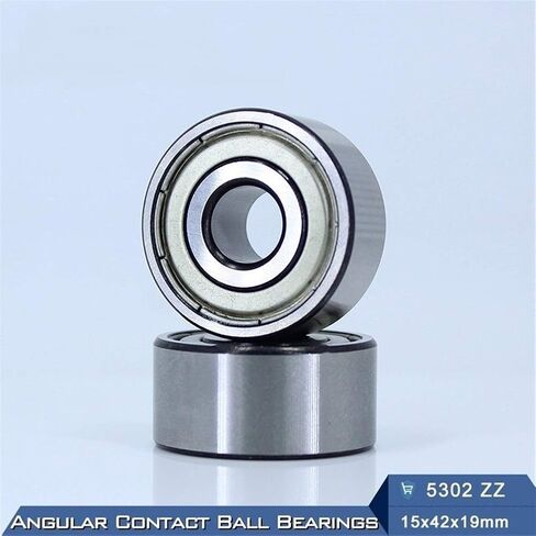 5302 ZZ 5302ZZ 3302 3056302 Deep Groove Ball Bearing Axial Double Row Angular Contact Bearings 15 x 42 19 mm in Saudi Arabia