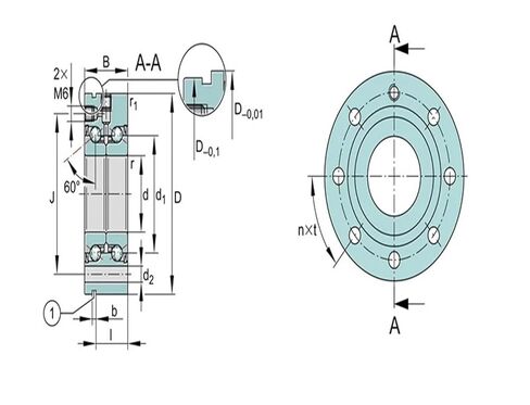 1 قطعة الكرة المسمار دعم تحمل ZKLF3080-2RS ZKLF3080-2Z الاتصال الزاوي in Saudi Arabia