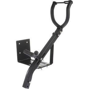 Black Saxophone Wall Mount Bracket Stand for Alto and Tenor Saxophones, Iron Musical Instrument Holder with Compact Design for Home and Practice Room in Kuwait
