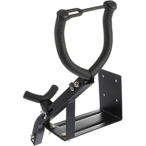 Veemoon Alto Tenor Saxophone Wall Mount Stand Black Iron Saxophone Holder Support Accessory for Home Musical Instrument Storage in Kuwait