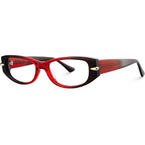 VOOGLAM Blue Light Glasses for Women Men Computer Phone TV Anti Eyestrain Dry Eyes Rectangle Oval Eyeglasses Erica in Kuwait