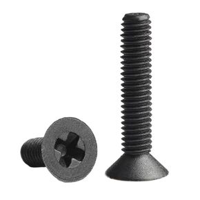 Screws,Stainless Steel Screws, 10pcs Black/White Nylon Countersunk Head Screws Plastic Bolts in Kuwait