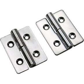 1.5 Inch Removable 304 Stainless Steel Sheet Cabinet Box Door Hinge 1Pcs(Right) in Saudi Arabia