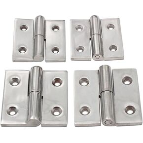 304 ملحقات مفصلات من الفولاذ المقاوم للصدأ قابلة للفصل سميكة 1 قطعة (65x65 مللي متر ، يسار) in Kuwait