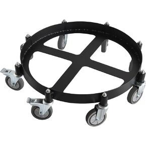 55 Gallon Drum Dolly with 2000lbs Load Capacity and 8 Swivel Caster Wheels, Non Tipping Oil Drum Dollies for Workshop, Factory, Warehouse, Shop, Dock in Saudi Arabia
