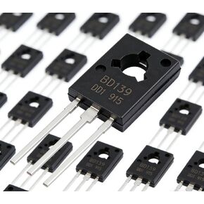 50PCS BD139 NPN Power Transistors TO-126 – Medium Power, High Current Transistors for Amplifiers, Switching & DIY Electronics in Kuwait