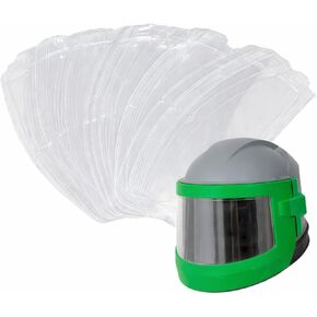Nova 3 Helmet Outer Lens (NV3-724) - 50 Pack - Disposable Outer Lens for RPB Nova 3 Sandblast Helmet Respirator in Saudi Arabia