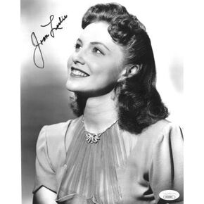 Athlon Sports CTBL-022839 8 × 10 بوصة. صورة جوان ليزلي موقعة عتيقة غير مثالية، أبيض وأسود in Kuwait