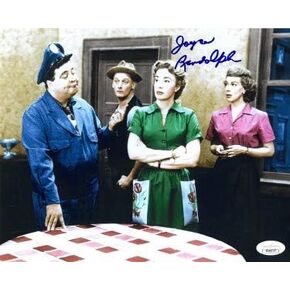 Athlon Sports CTBL-024455 جويس راندولف موقعة لقضاء شهر العسل تريكسي نورتون لون عتيق 8 × 10 بوصة. صورة - صورة ثلاثية الأبعاد JSA رقم DD64737 in Kuwait