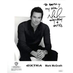 Athlon Sports CTBL-023336 مارك ماكغراث موقع 8 × 10 بوصة. صورة لـ Beth My Girl وSugar Ray & Extra- JSA Hologram No.DD39329 in Kuwait