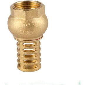 1/2" 3/4" 1" DN15 DN20 DN25 DN32 DN40 DN50 DN65 Female Thread Bottom Valve Brass Water Pump Foot Valve(1") in Kuwait