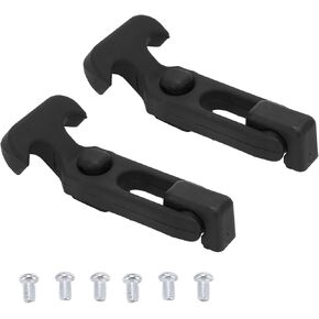 قطعتان من غطاء المحرك المطاطي، مقبض T بمشبك مرن، مقبض مطاطي مرن على شكل T، مزلاج سحب مع براغي لصندوق الأدوات in Kuwait