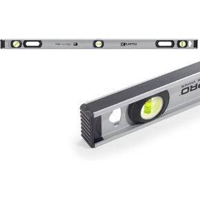 Kapro - 176 MaxPro مستوى I-Beam المغناطيسي شديد التحمل - يتميز بقوارير أفقية ورأسية و+ 45 درجة وموقع راسيا مزدوج الرؤية - ألومنيوم - 48 بوصة in Kuwait