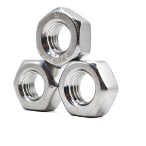 M10 x 1.5mm Hex Nuts (30pcs) 304 Stainless Steel Hex Hardware Nuts Reusable Standard Metric Coarse Thread Nuts for DIY Home Automotive Industrial in Saudi Arabia