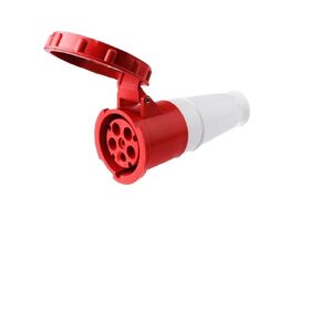 موصل صناعي مقاوم للماء 63A / 125A 3-core 4-core 5-hole المقرنة مقبس الطيران ذكر وأنثى لرسو السفن (5 كور 125A موصل المقبس) in Kuwait