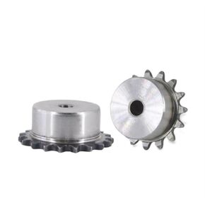 Steel Heavy Duty Motor Pinion Gear 1pcs 04C Chain Gear Steel 9T/10T/11T/12T/13T/14T/15T/16T/17T/18T/19T Teeth Industrial Sprocket Wheel(18 Teeth) in Saudi Arabia