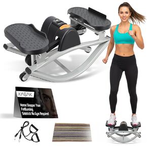 جهاز هزاز للياقة البدنية من الجانب إلى الجانب للتمرين في المنزل، منصة هزازة جانبية مناسبة للتمرين للنساء، آلات تسلق عمودية صغيرة محمولة in Kuwait