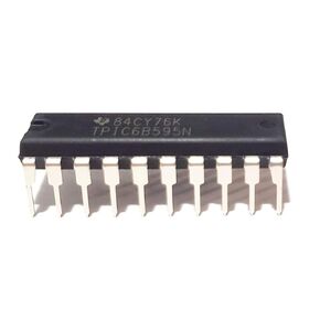 TPIC6B595N TPIC6B595 Power Logic 8-Bit Shift Register مع 150mA/ch صديق للوحة التجارب IC DIP-20 (قطعة واحدة) in Kuwait