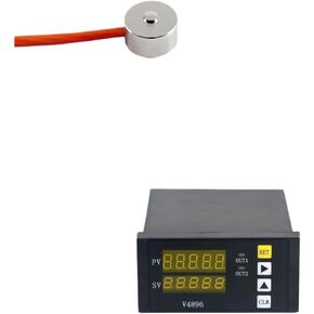 مستشعر خلية حمل صغير مع عرض المؤشر، خلايا تحميل الضغط والتوتر لقياس القوة 5 كجم، 10 كجم، 20 كجم، 30 كجم، 50 كجم (0-10 كجم ومؤشر) in Kuwait