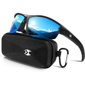 نظارات شمسية رياضية مستقطبة Suoso للرجال: نظارات شمسية للنساء للحماية من الأشعة فوق البنفسجية لصيد الأسماك وركوب الدراجات والجري in Kuwait