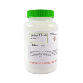 Innovating Science - Calcium Chloride Dihydrate Flakes 100 g - Lab Grade for Moisture Control, Chemical Reactions, Biochemical Research, and Educational Use in Kuwait