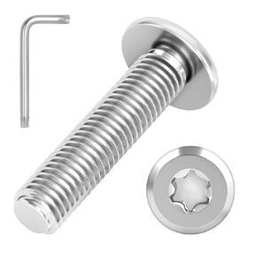 M6 x 35 mm(25PCS) 304 Stainless Steel Plum Blossom Beveled Edge - Corrosion-Resistant & Durable, Ideal for DIY Projects, Hardware Fastening, Home Renovation & Light Industrial Applications in Saudi Arabia