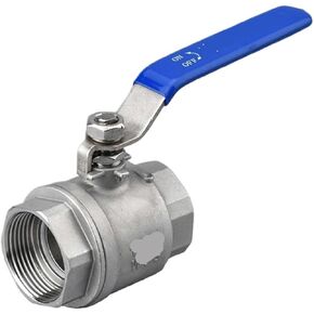 1/2 "1" 1-1 / 2 "2" الفولاذ المقاوم للصدأ قطعتين الكرة صمام البخار ارتفاع درجة الحرارة الكرة صمام لولبة داخلية صمام تبديل المياه (1 14) in Kuwait