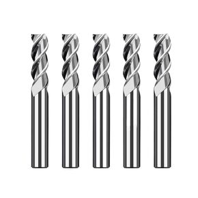 3 Flutes Carbide Milling Cutter HRC45/55 Tungsten End Mill CNC Tool(D6xD6x50L) in Kuwait