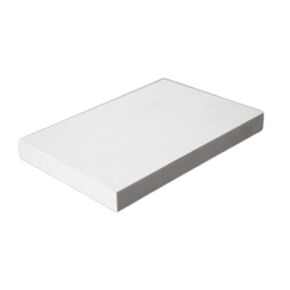 لوح سيراميك من أكسيد الألومنيوم المقاوم لدرجات الحرارة العالية - للإلكترونيات والسيارات والاستخدام الصناعي قطعة واحدة (50 × 50 × 1.5 مم) in Kuwait