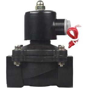 1PCS 1-1/2" Plastic Solenoid Valve DN40 Normally Closed AC220V DC24V DC12V(AC220V) in Kuwait