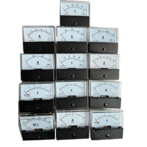 2Pcs DH670 DH-670 Analog Amp Panel Meter Current Ammeter DC100MA/2A/5A/10A/15A/20A/30A/50A/75A/100A/200A/500A(DC 50A) in Kuwait
