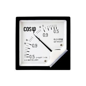 6L2 AC Frequency Meter Analog Panel COS Power Factor Meter 5A Phase AC100V AC380V(AC100V) in Kuwait