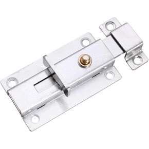 Door Bolts Stainless Steel Latch Sliding Door Lock Surface Mounted Slide Bolt for All Types Internal Doors Door Bolts 1Pcs (Color : A) in Saudi Arabia
