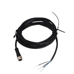 مستشعر مفتاح القرب الاستقرائي، موصل قابل للتوصيل M8 3pin 4pin Flush NPN PNP مسافة الاستشعار 2 مم 1 مم 6-36 فولت تيار مستمر، قطعة واحدة (موصل M12) in Kuwait